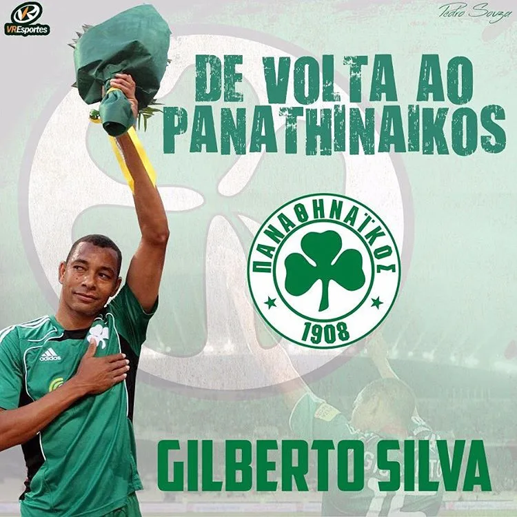 Gilberto Silva é confirmado como diretor de futebol do Panathinaikos