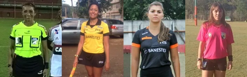 Elas batem um bolão! Conheça as árbitras que atuam no futebol capixaba