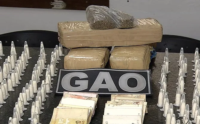 Grupo é preso com mais de 2kg de droga para ser comercializada em VV