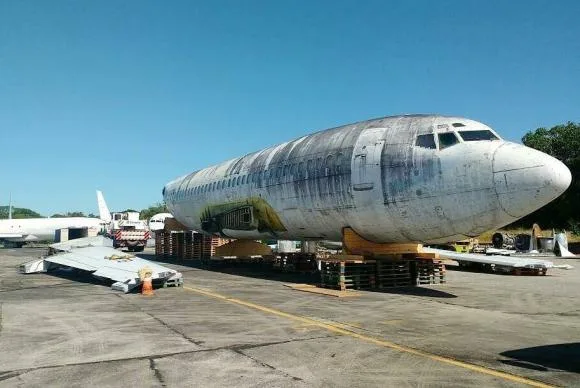 Avião abandonado no aeroporto de Fortaleza vai virar museu na Alemanha