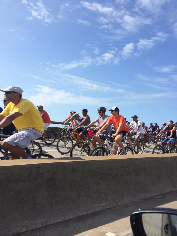 Ciclistas capixabas participam do “Pedalaço pela Paz”