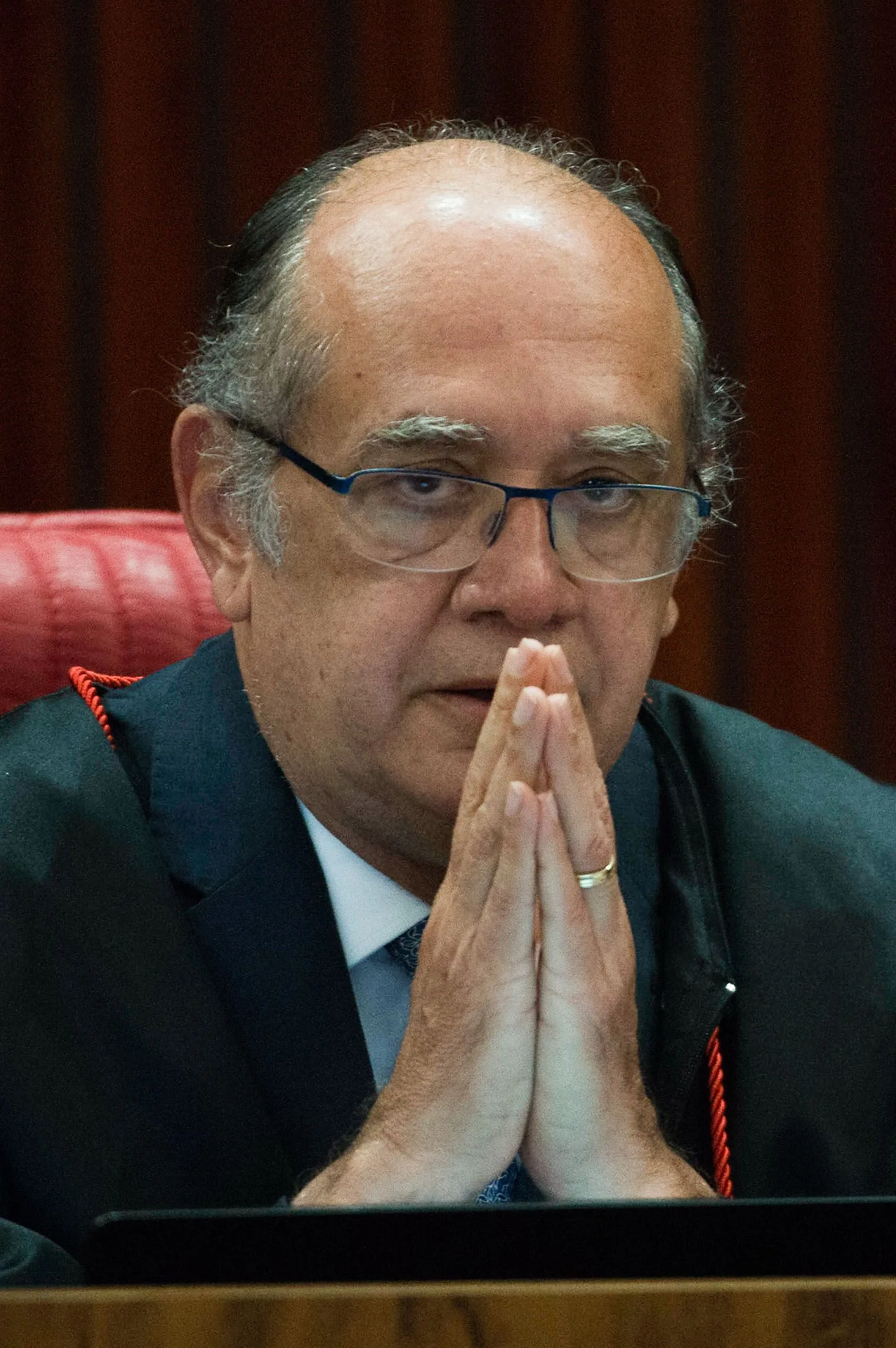 Brasília – O ministro Gilmar Mendes foi eleito hoje (7) o próximo presidente do Tribunal Superior Eleitoral (TSE). Ele vai substituir o atual presidente, Dias Toffoli, a partir de maio (José Cruz/Agência Brasil)