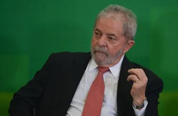 Brasília – O novo ministro da Casa Civil, Luiz Inácio Lula da Silva, durante cerimônia de posse (José Cruz/Agência Brasil)