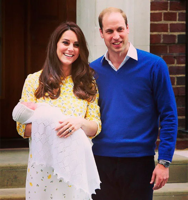 Entenda o motivo do nome da filha de Kate Middleton e príncipe William