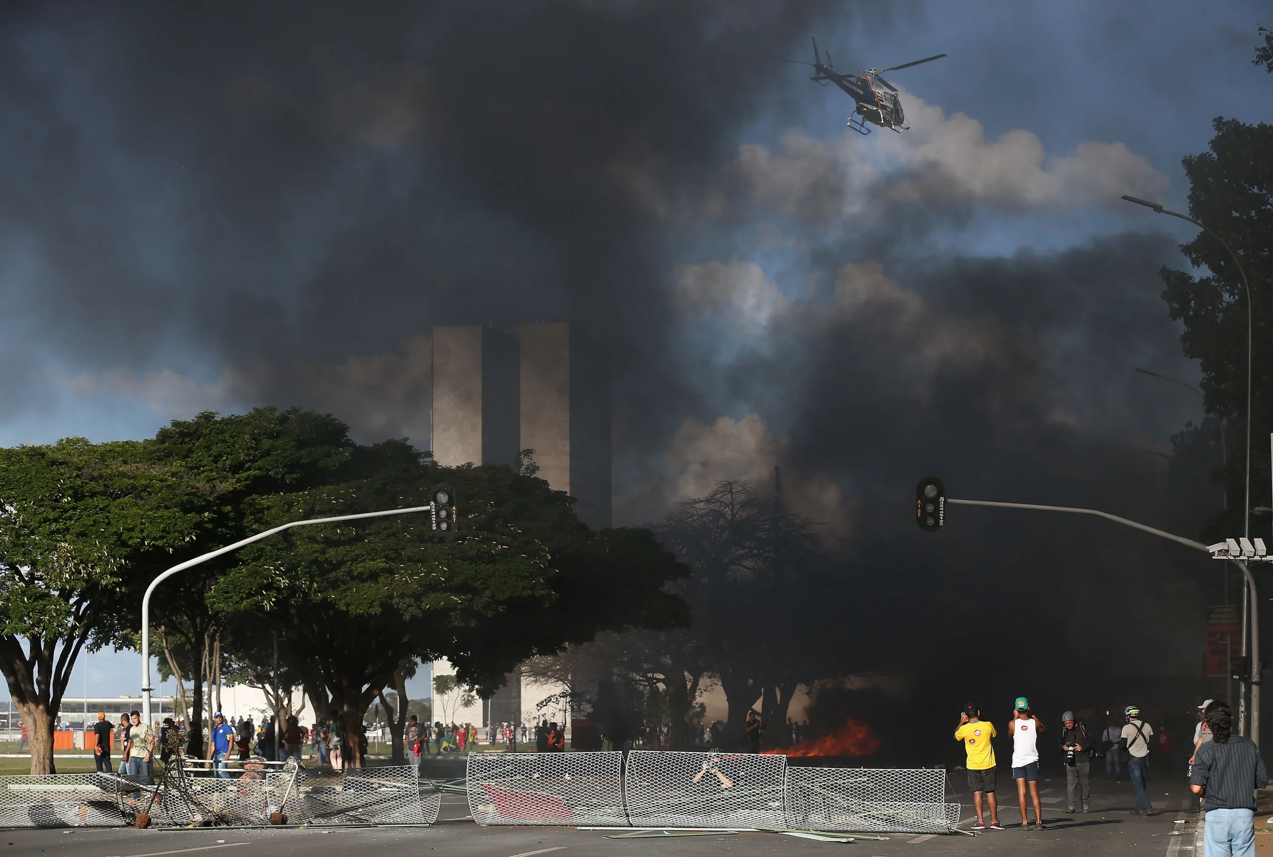 Brasília – Centrais sindicais realizam manifestação em Brasília (José Cruz/Agência Brasil)