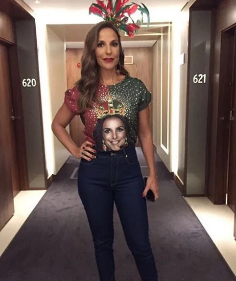 Ivete Sangalo ajuda a escolher samba enredo da Grande Rio