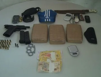 Mais de 3kg de crack são apreendidos pela Polícia Militar durante operação no Norte do Estado