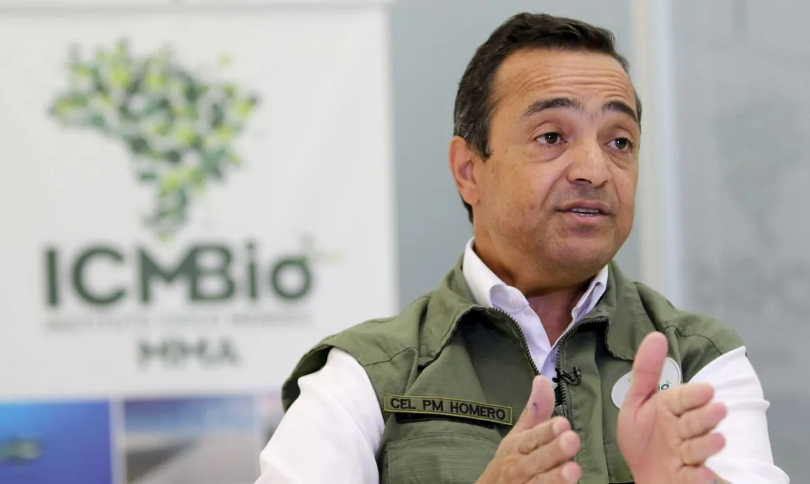 Entrevista do presidente do ICMBio, Homero George Cerqueira