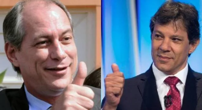 Haddad diz que programas do PT e de Ciro estão muito afinados