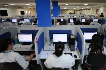 Callcenter da prefeitura na Ilha de Santa Maria (Sollo