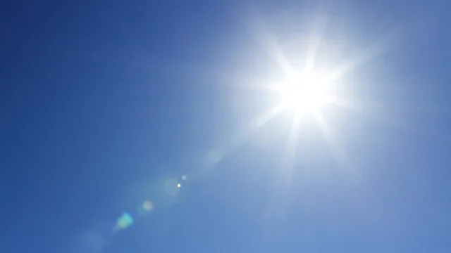 Sol e temperaturas elevadas na Grande Vitória durante o final de semana