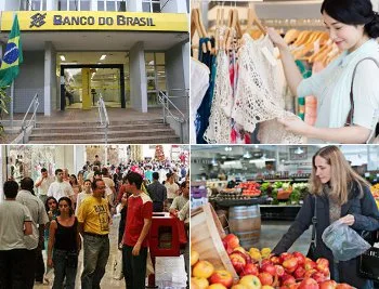 Supermercados e lojas funcionam em horário especial durante os jogos do Brasil