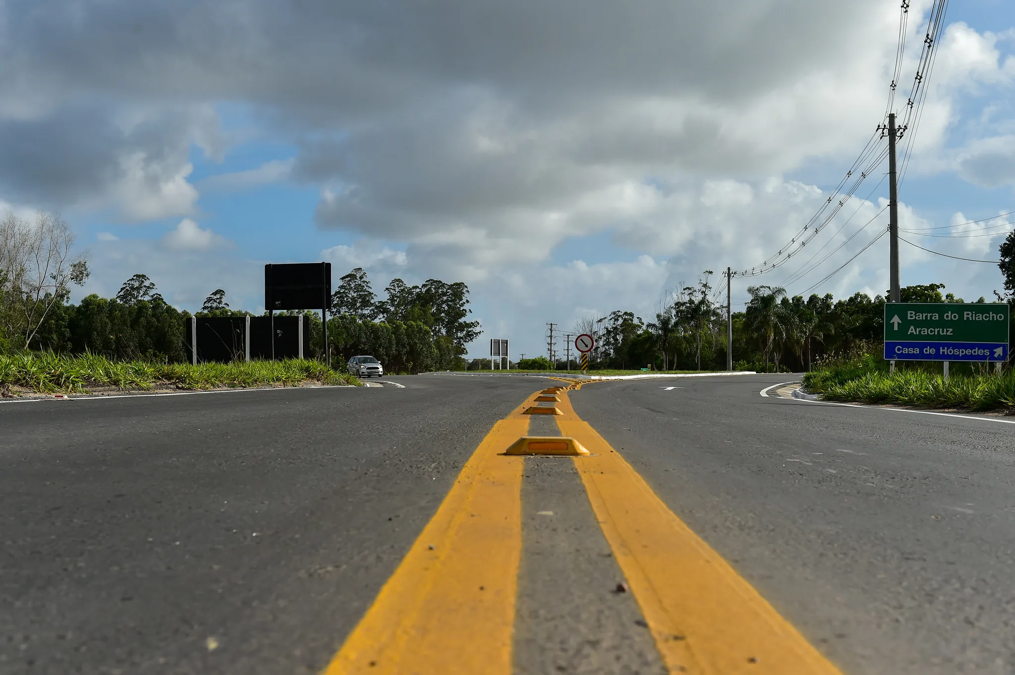 Estrada que liga Aracruz à Rodovia ES-010 ganha trevos e ciclovia