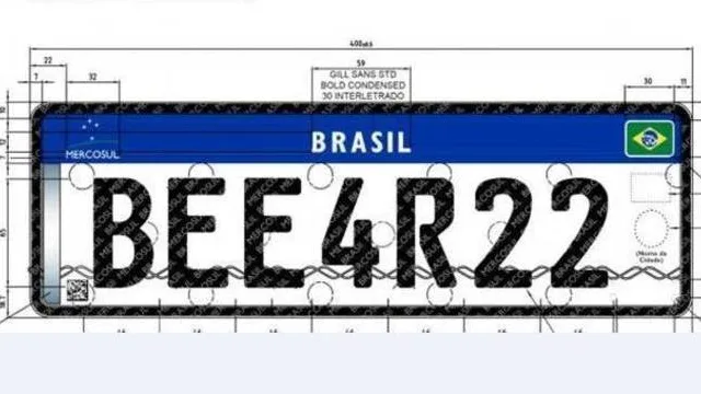 Placas padrão Mercosul chegam ao ES dia 3 e devem custar até R$219