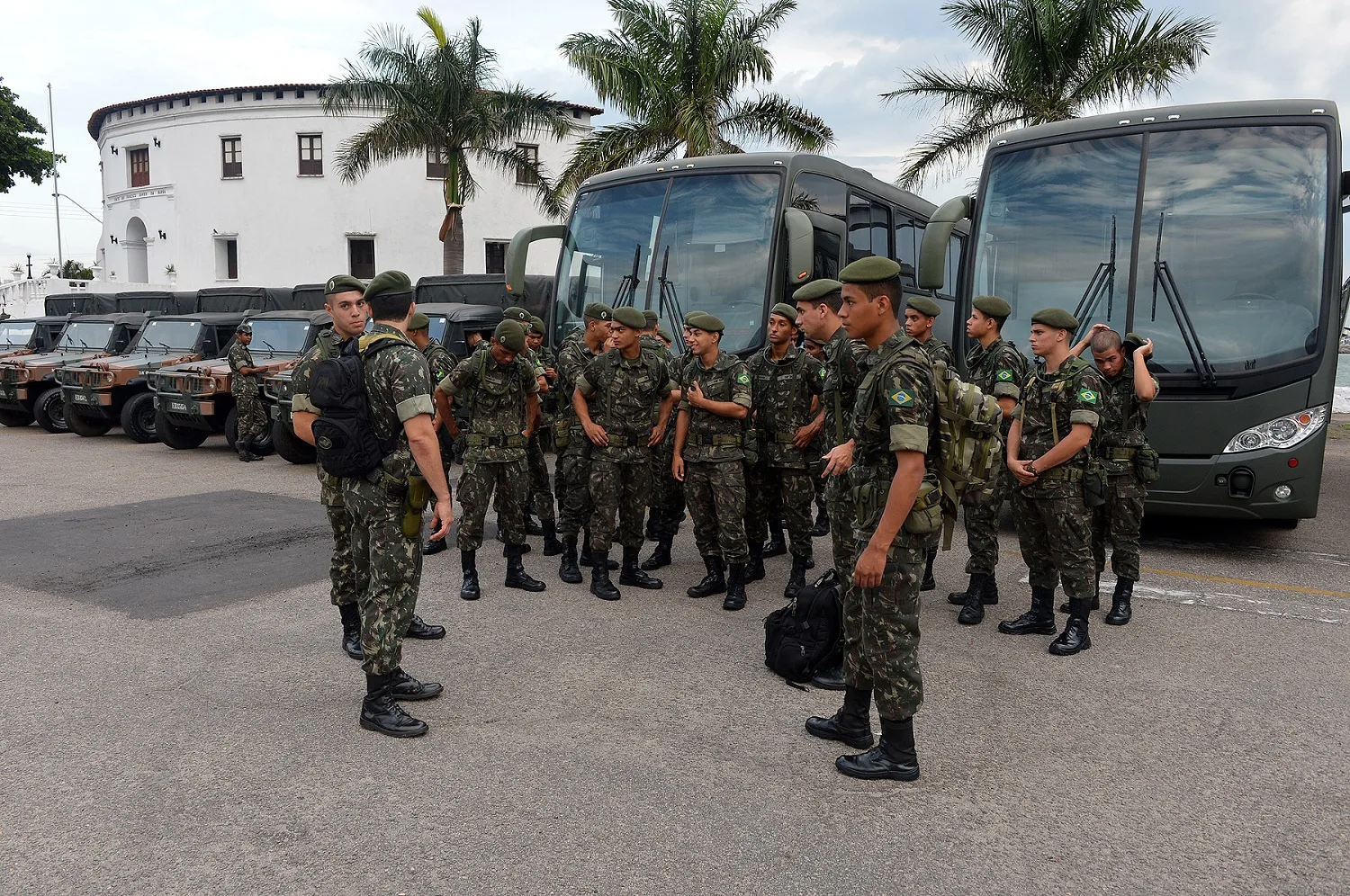 Exército Brasileiro chega a Colatina para auxiliar operação força-tarefa