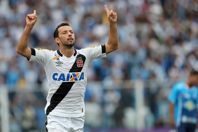 FLORIANOPOLIS – SC – 04/10/2015 – BRASILEIRO A 2015/AVAI X VASCO – Nene do Vasco comemora seu gol durante partida pelo Campeonato Brasileiro A 2015 no estadio Ressacada. Foto: Cristiano Andujar/AGIF/Lancepress!