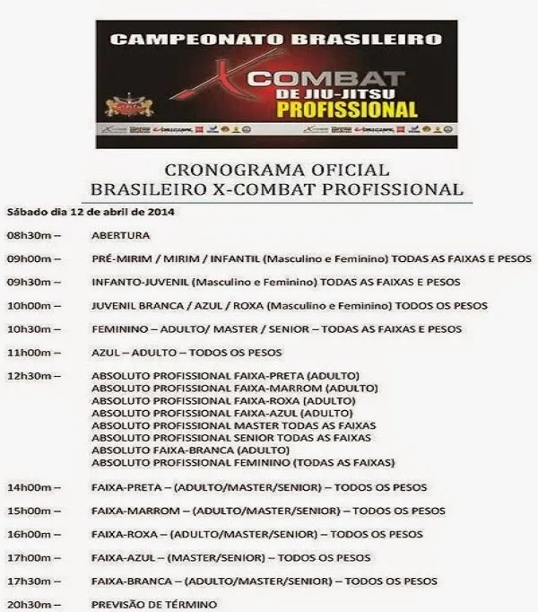 Campeonato Brasileiro de Jiu-Jitsu acontece neste sábado em Vitória