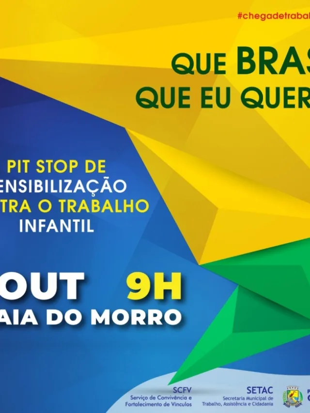 Ação promove conscientização contra trabalho infantil em Guarapari