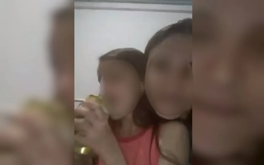 Madrasta faz enteada de 6 anos beber cerveja e vídeo repercute nas redes socias