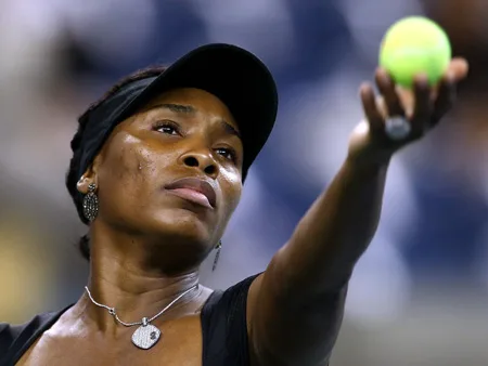 NEW YORK, NY – AUGUST 29: Venus Williams of the United States serves the ball against Vesna Dolonts of Russia during Day One of the 2011 US Open at the USTA Billie Jean King National Tennis Center on August 29, 2011 in the Flushing neighborhood of the Queens borough of New York City. (Photo by […]