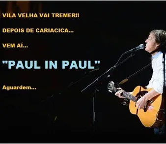 Show de Paul McCartney no Espírito Santo gera brincadeiras nas redes sociais