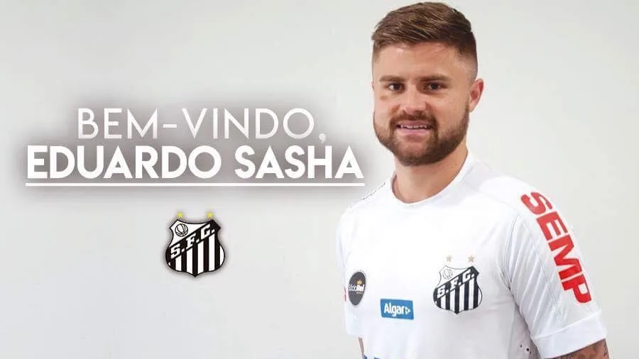 Santos confirma contratação de Eduardo Sasha por empréstimo de um ano