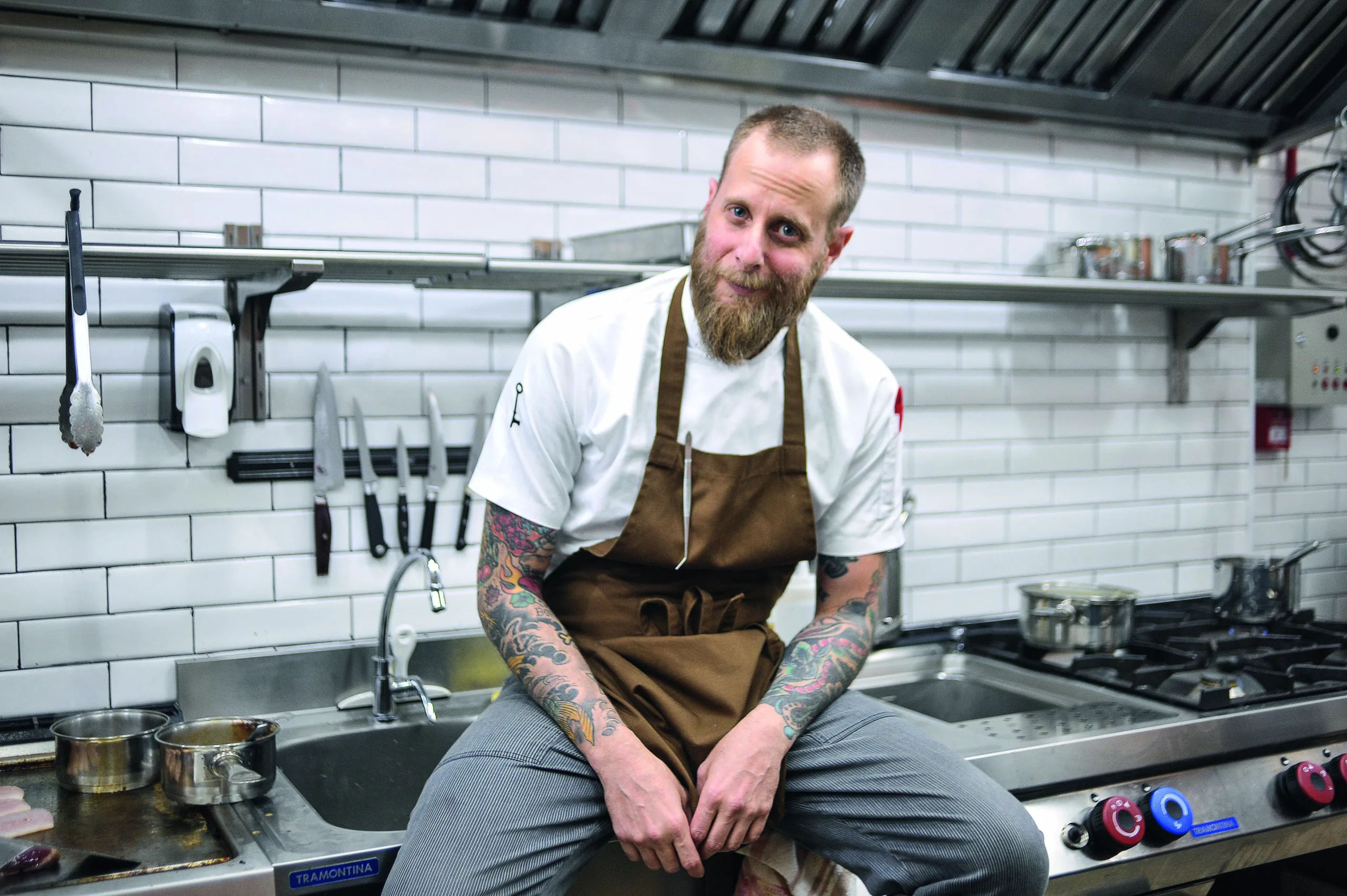 SAO PAULO SP BRASIL – 21.12.2016 – LILU restaurante do Chef André Mifano rua Francisco Leitão, 269, Pinheiros Foto Reinaldo Canato