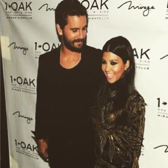 Kourtney Kardashian e Scott Disick são vistos juntos pela primeira vez após a separação