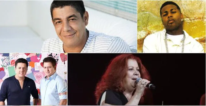 Zeca Pagodinho, Beth Carvalho, Bruno & Marrone e rapper internacional trazem os agitos do fim de semana