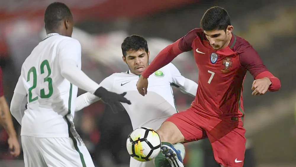 Sem Cristiano Ronaldo, Portugal bate a Arábia Saudita por 3 a 0 em amistoso