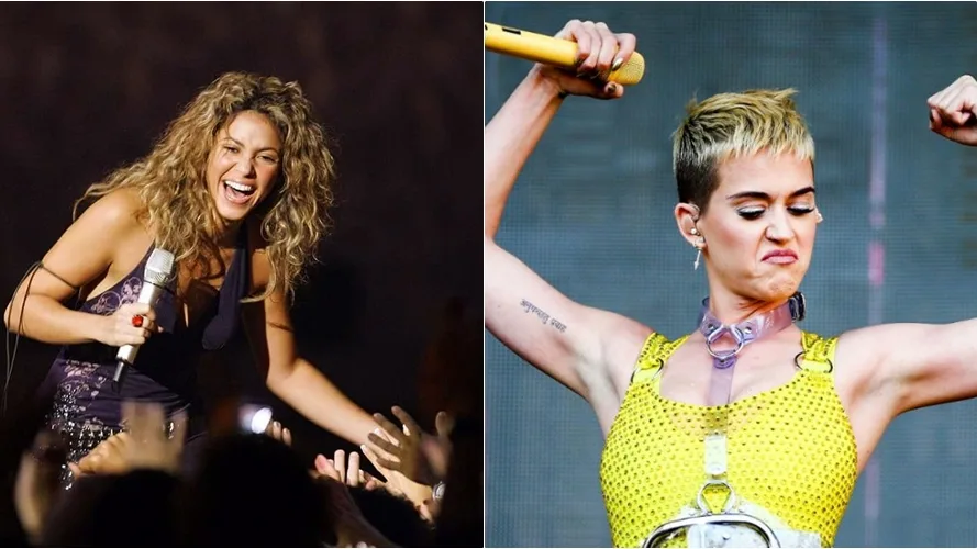 Katy Perry e Shakira virão ao Brasil em 2018