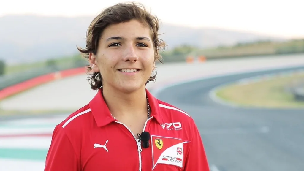 Na Academia Ferrari, Enzo Fittipaldi já sonha com carreira na Fórmula 1