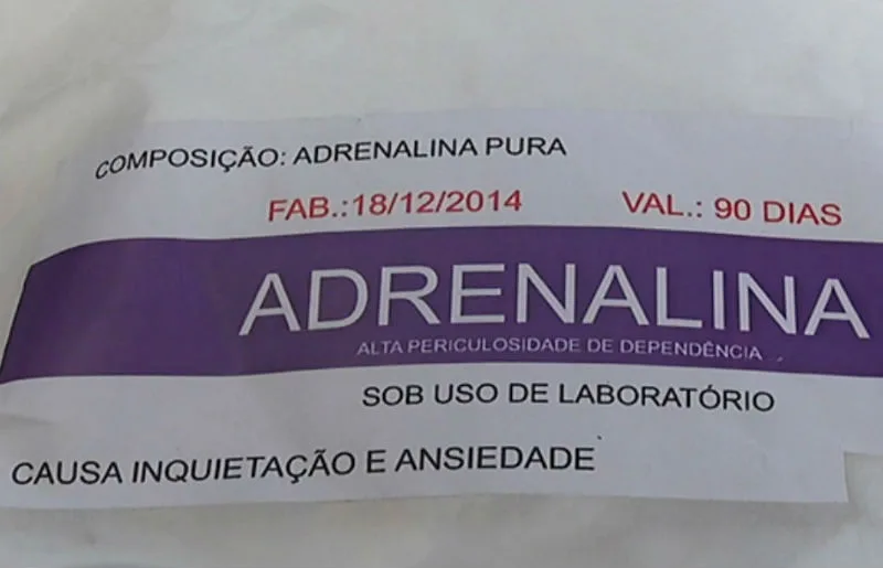 Adrenalina é misturada à cocaína em Vitória para aumentar efeito da droga