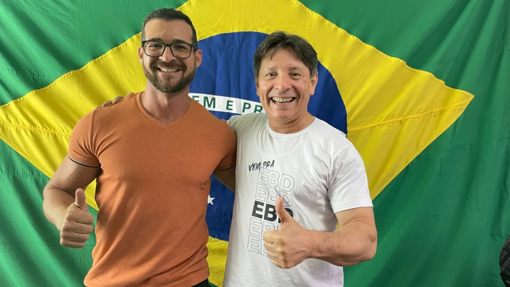 Nathan Medeiros e Capitão Assumção: parceria / crédito: arquivo pessoal