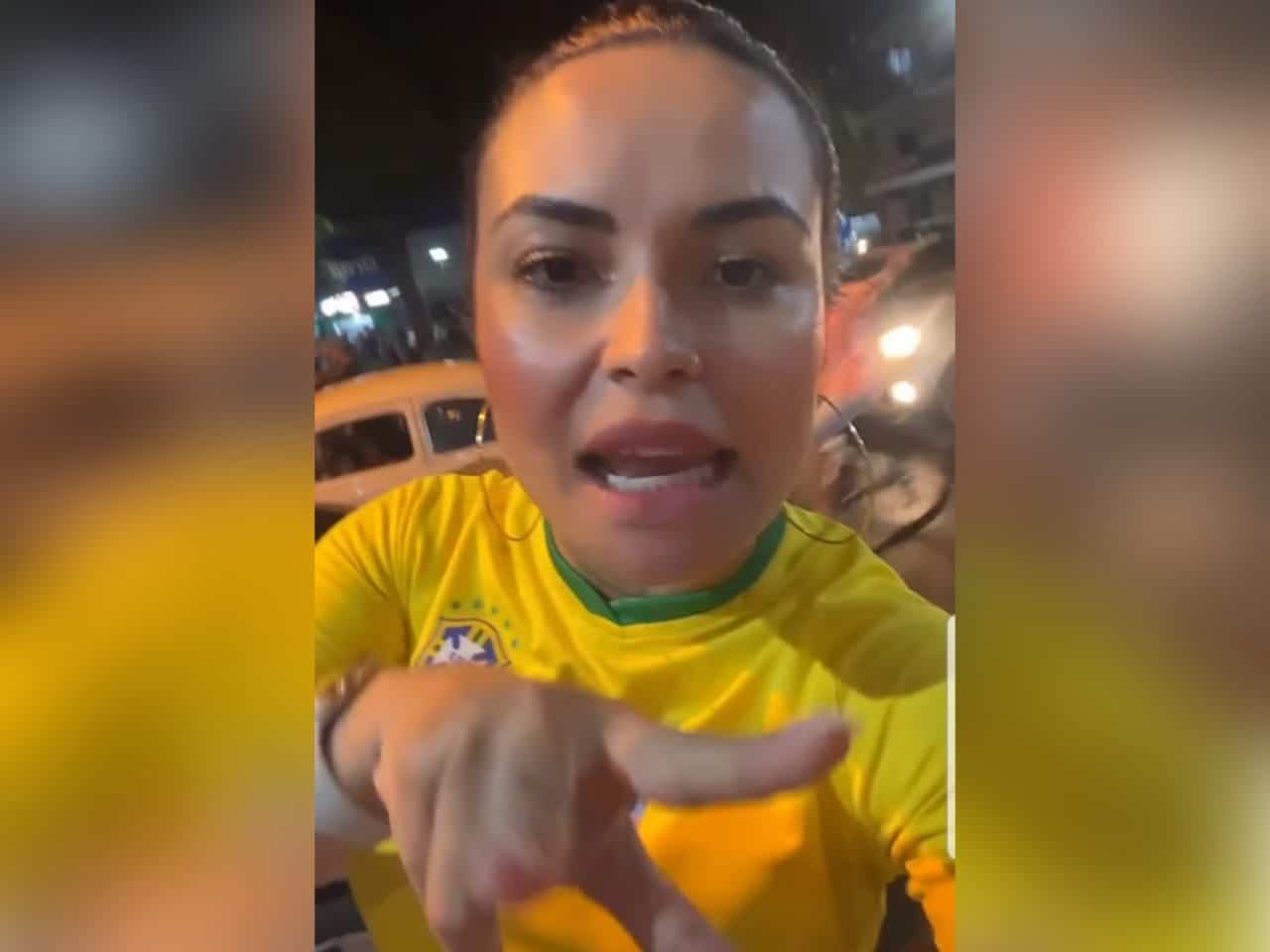 Moradores de Domingos Martins filmam vereadora bolsonarista após vitória de Lula: "Ameaçaram atropelar as pessoas"