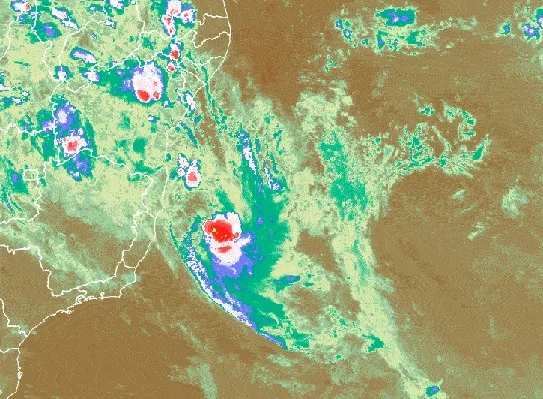 Tempestade tropical Iba se afasta do Espírito Santo, diz Climatempo