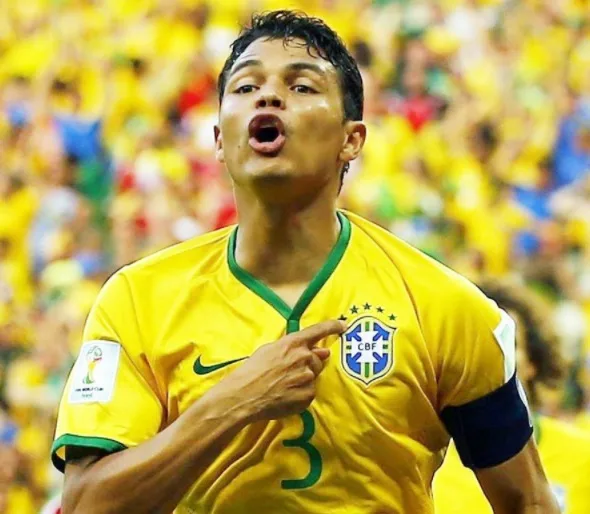 Thiago Silva será o capitão do Brasil no amistoso contra a Argentina