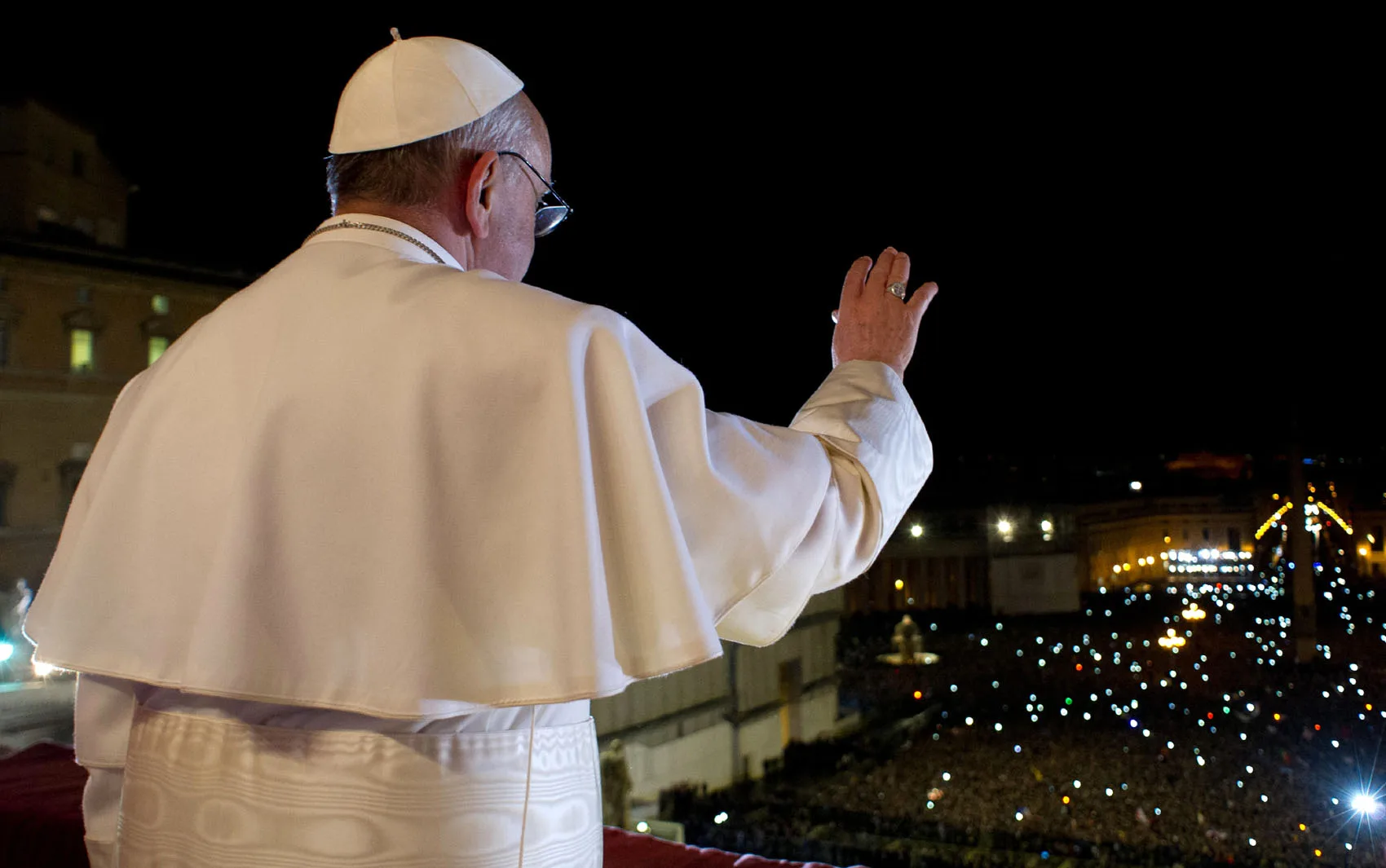 This handout picture released by the Vatican Press Office on March 13, 2013 shows Argentina’s Jorge Bergoglio, elected Pope Francis I, appearing at the window of St Peter’s Basilica’s balcony after being elected the 266th pope of the Roman Catholic Church on March 13, 2013 at the Vatican. AFP PHOTO/OSSERVATORE ROMANO RESTRICTED TO EDITORIAL USE […]