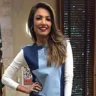 Sem maquiagem, Patrícia Poeta vai ao cinema com a mãe