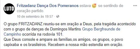 Nas redes, grupo Bergfreunde recebe apoio de dançarinos de todo o país e do exterior