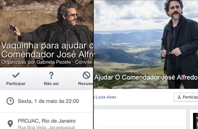 “Vaquinha online” para ajudar José Alfredo de “Império” faz sucesso na internet