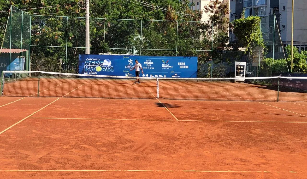 Veja como vão ser as disputas de classes do Circuito Rede Vitória de Tênis em sua reta final