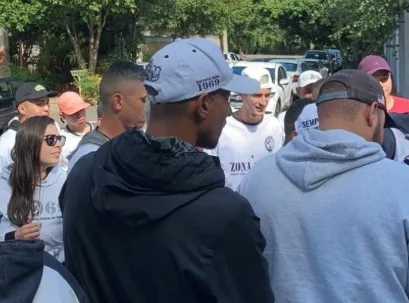 Antes de treino, torcedores protestam contra má fase da Ponte Preta