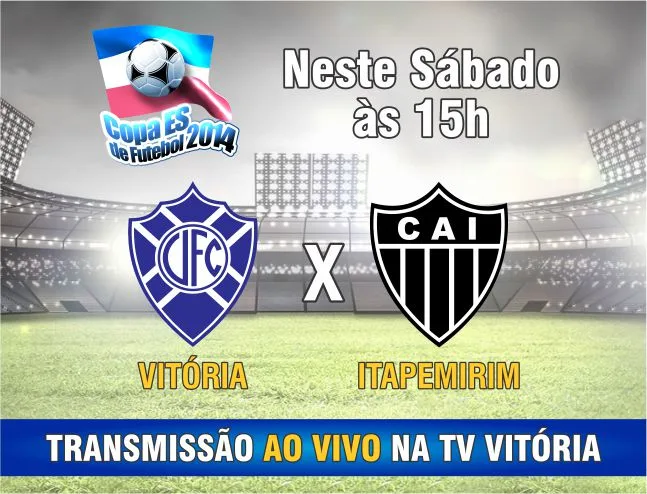 Copa ES chega à 10ª rodada com transmissão ao vivo pela TV Vitória e Folha Vitória