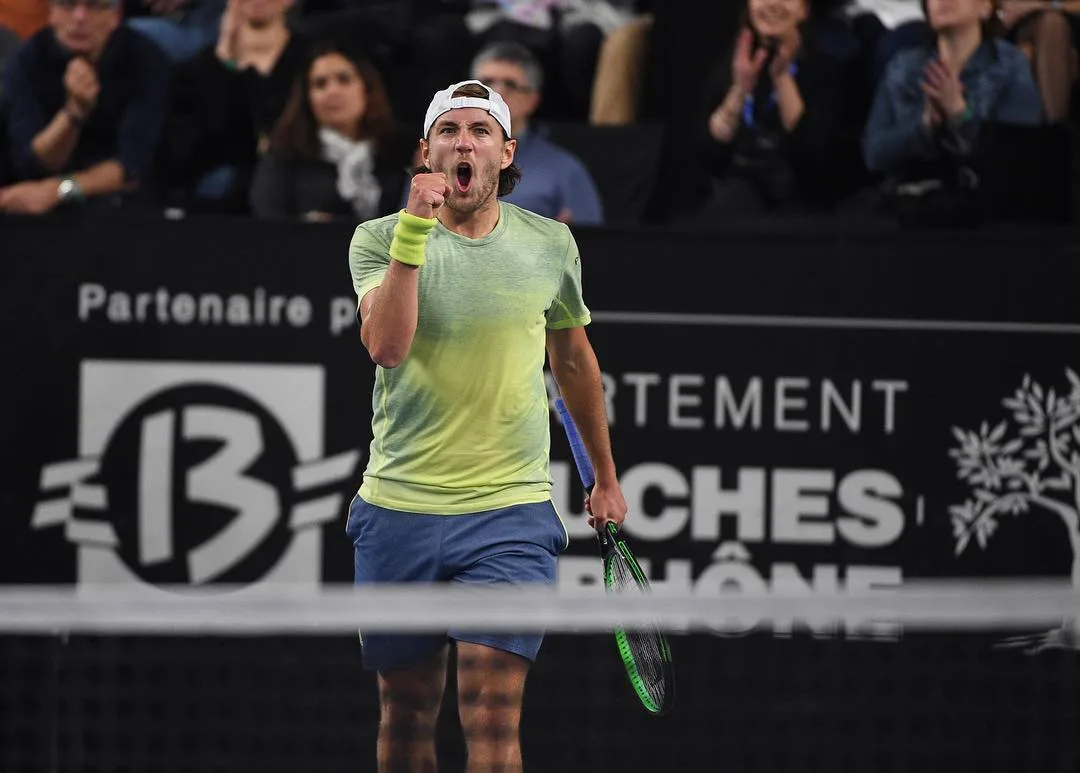 Aniversariante nesta sexta-feira, Lucas Pouille avança às semifinais em Marselha