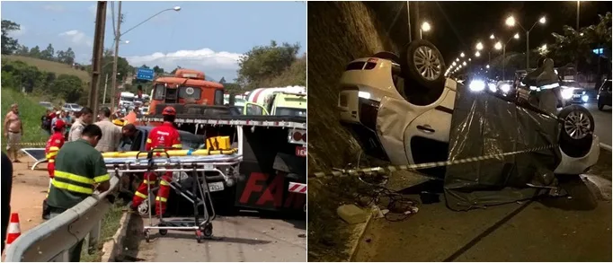 Duas mortes e 50 acidentes registrados no feriado de 7 de setembro nas rodovias do Espírito Santo