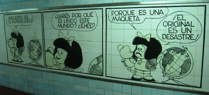 Cartunista argentino e criador da Mafalda morre aos 88 anos