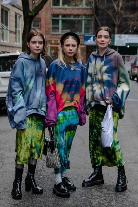 Como usar a tendência do Tie Dye no inverno