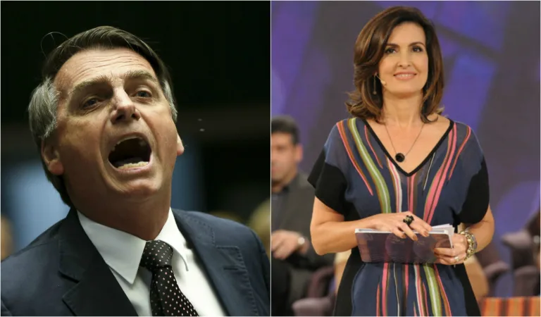 Fátima Bernardes é detonada por Bolsonaro em velório de policiais: “marginais!”