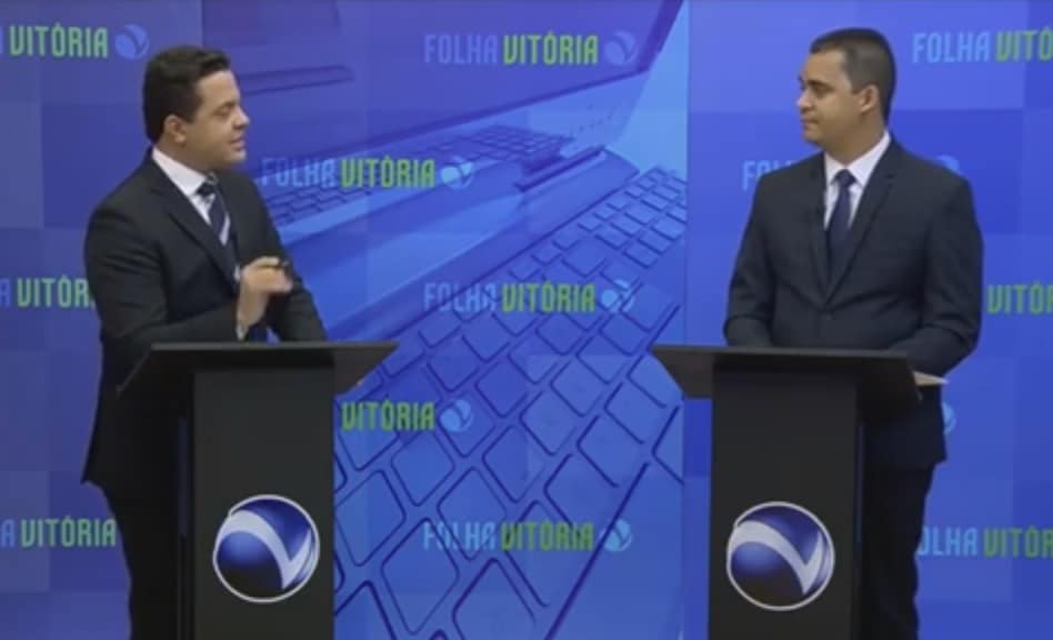 Nina 'corre' do debate e Gilson Daniel aproveita